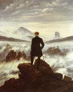 Caspar David Friedrich The walker above the mists china oil painting reproduction